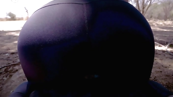 Rough ANAL Makes her Scream - Sammy the Runner in Tight Leggings Fucked