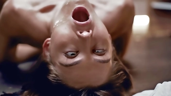 Parasited chicks explodes with slime and orgasms